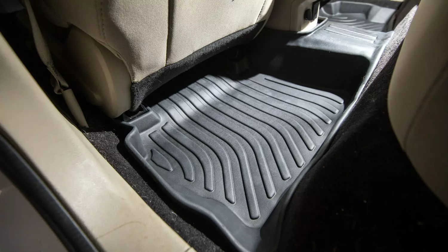 VIWIK floor mat in rear of car