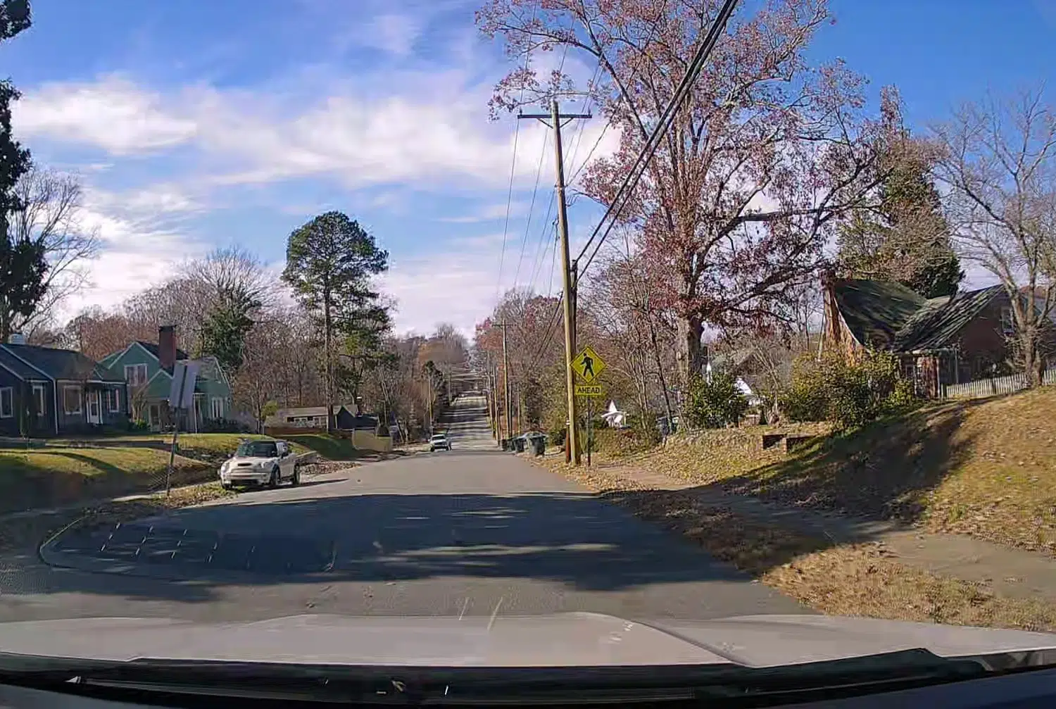 vantrue dash cam in action